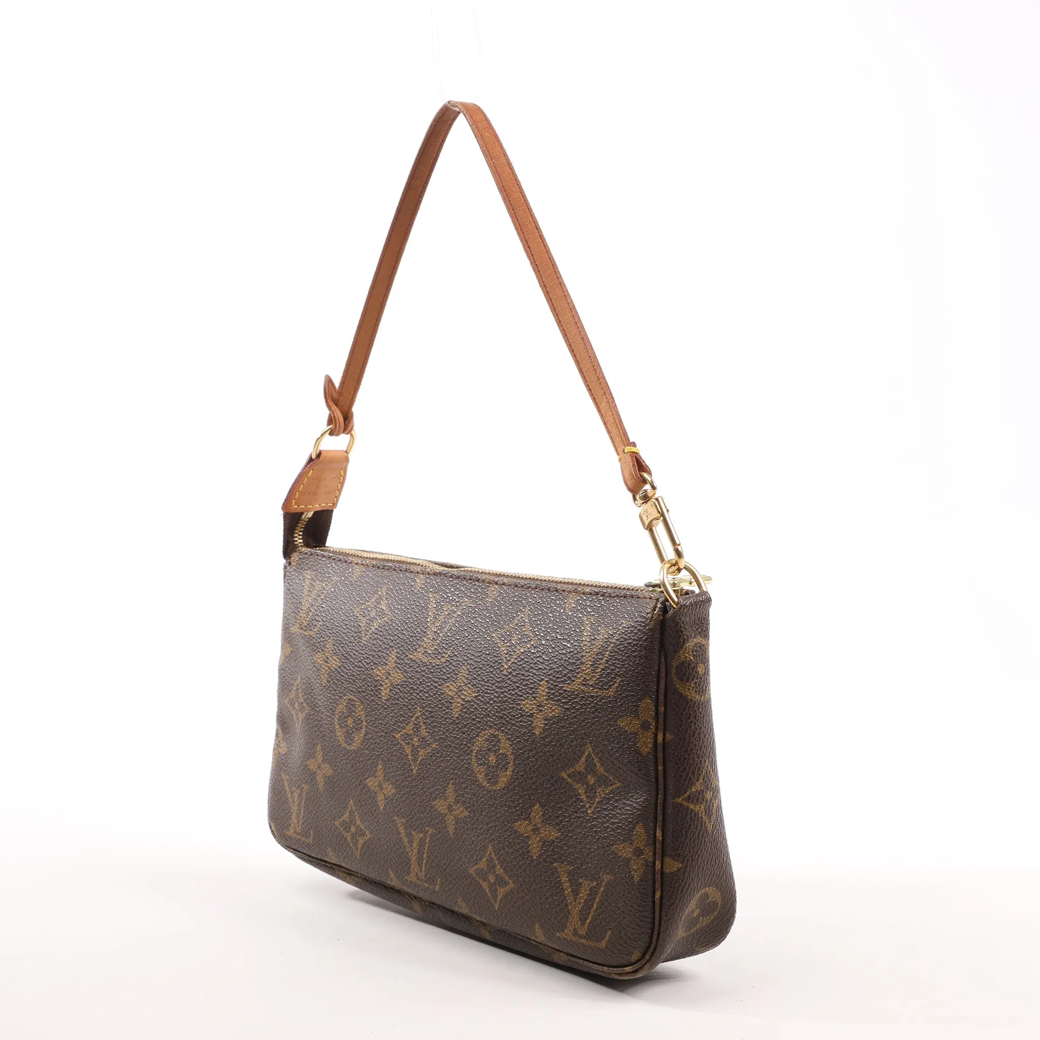 Louis Vuitton Pochette Accessoir Monogram Canvas Handbag in Brown M51980