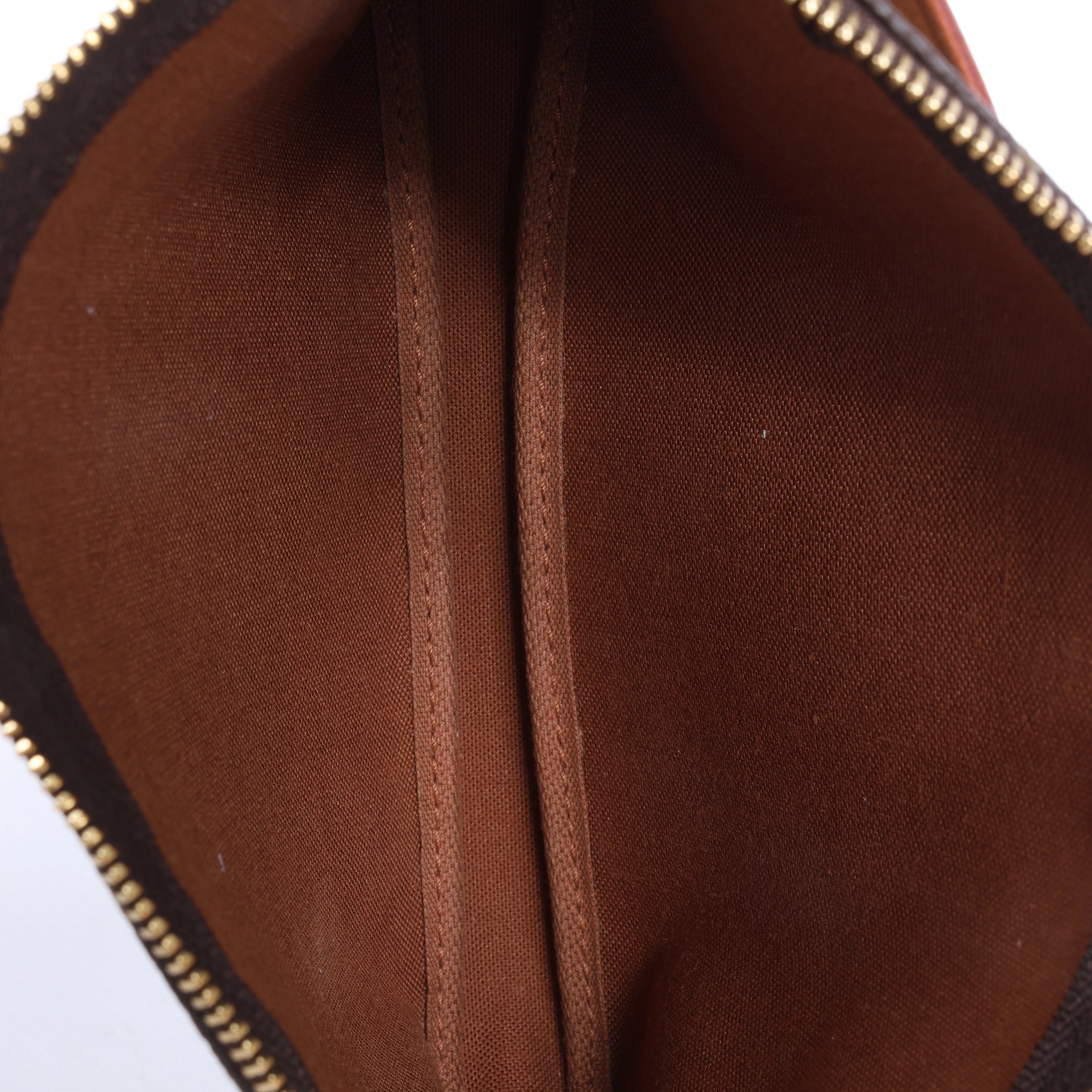 Louis Vuitton Pochette Accessoire Monogram Canvas Handbag in Brown M51980