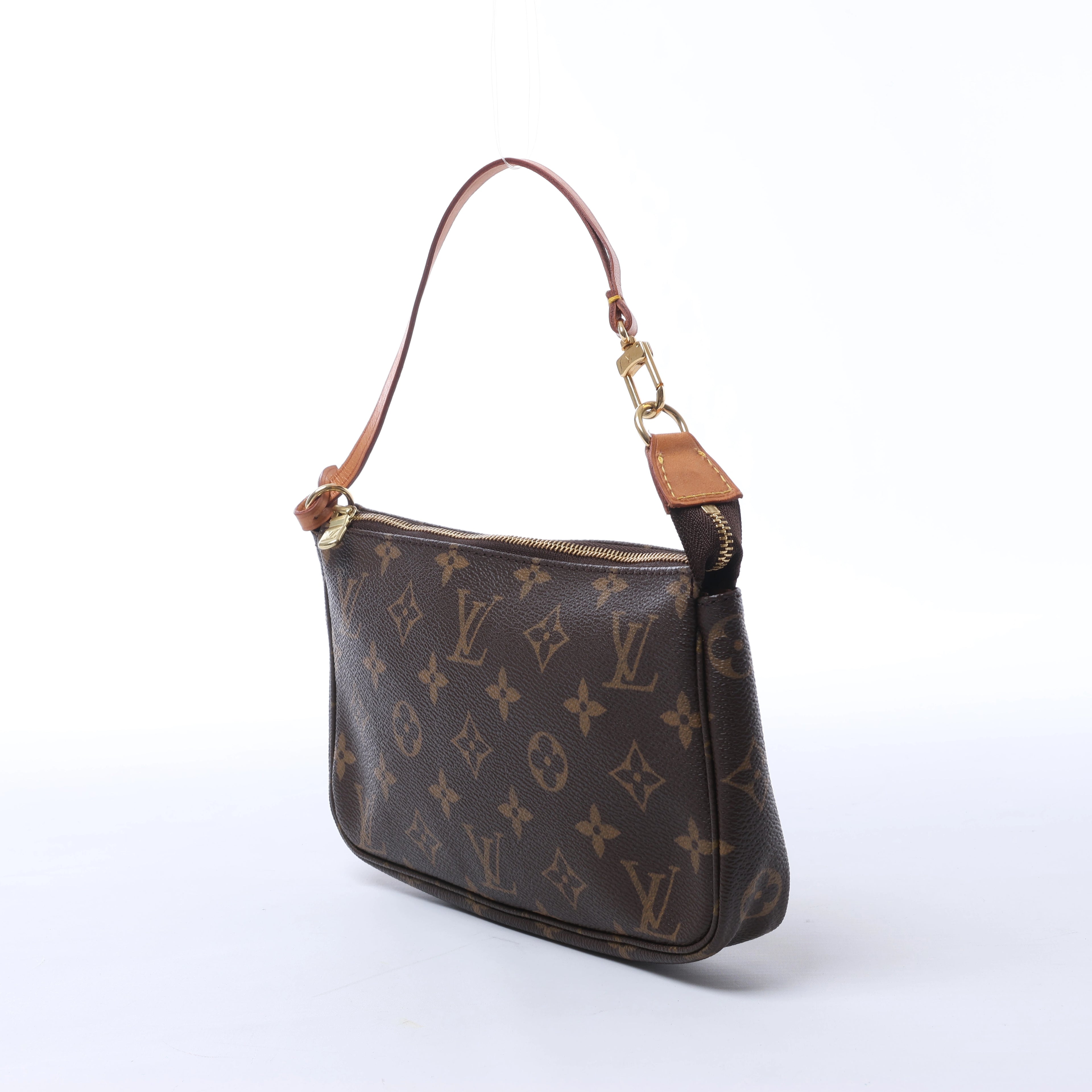 Louis Vuitton Pochette Accessoire Monogram Canvas Handbag in Brown M51980