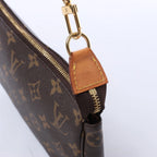 Louis Vuitton Pochette Accessoire Monogram Canvas Handbag in Brown M51980