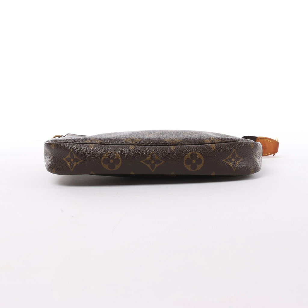 Bolso de mano Louis Vuitton Pochette Accessoir de lona con monograma en marrón M51980