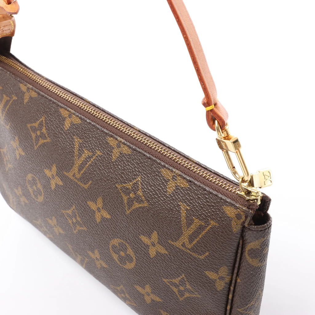 Louis Vuitton Pochette Accessoir Monogram Canvas Handbag in Brown M51980