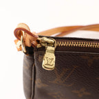 Louis Vuitton Pochette Accessoir Monogram Canvas Crossbody Bag in Brown M51980