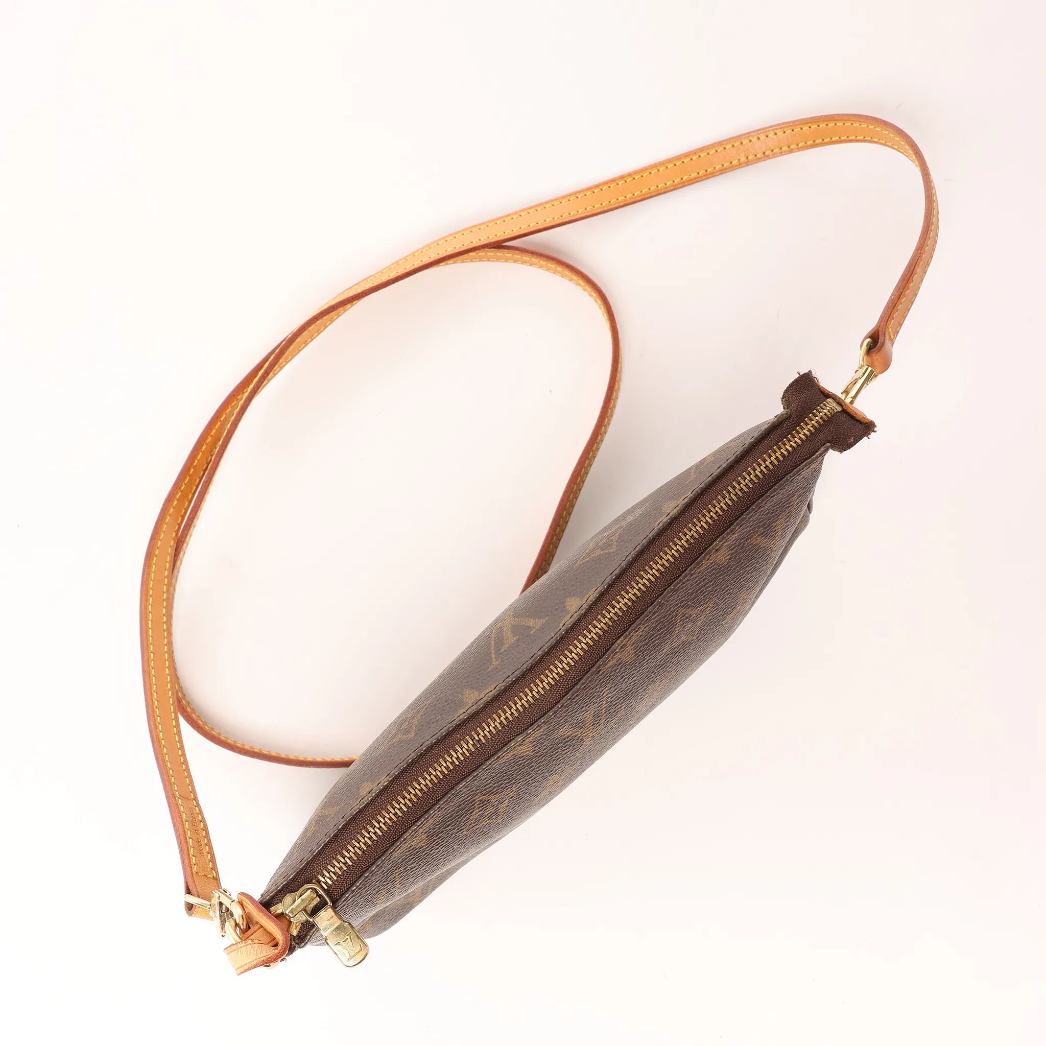 Louis Vuitton Pochette Accessoir Monogram Canvas Crossbody Bag in Brown M51980