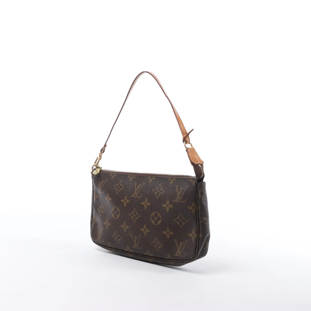 Louis Vuitton Pochette Accessoir Monogram Canvas Handbag in Brown M51980