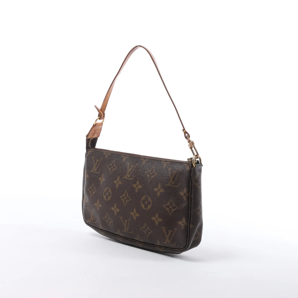 Louis Vuitton Pochette Accessoir Monogram Canvas Handbag in Brown M51980