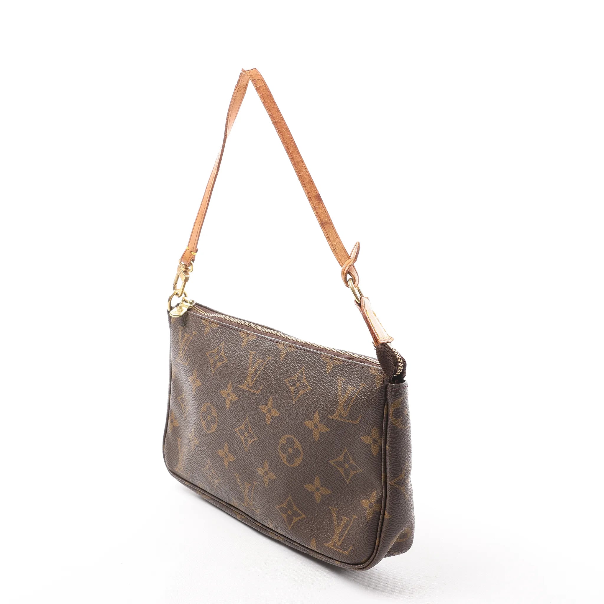 Louis Vuitton Pochette Accessoir Monogram Canvas Handbag in Brown M51980