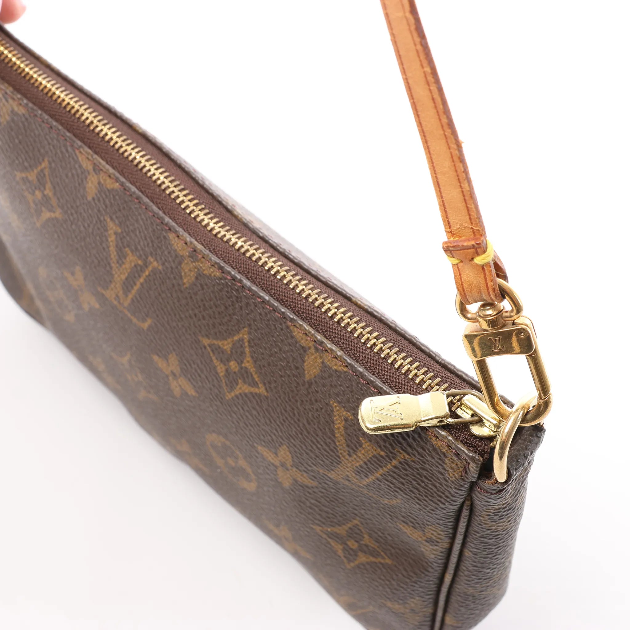 Louis Vuitton Pochette Accessoir Monogram Canvas Handbag in Brown M51980