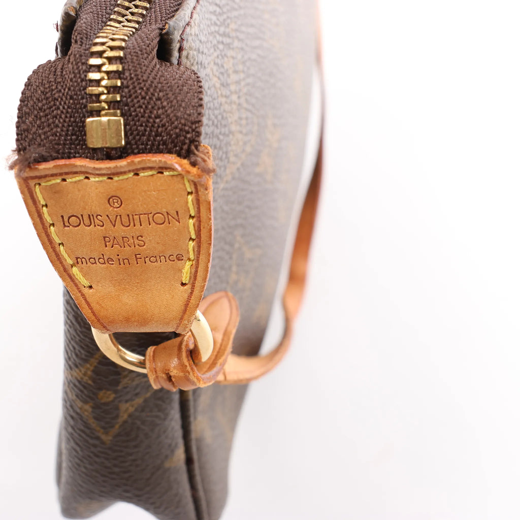 Louis Vuitton Pochette Accessoir Monogram Canvas Handbag in Brown M51980