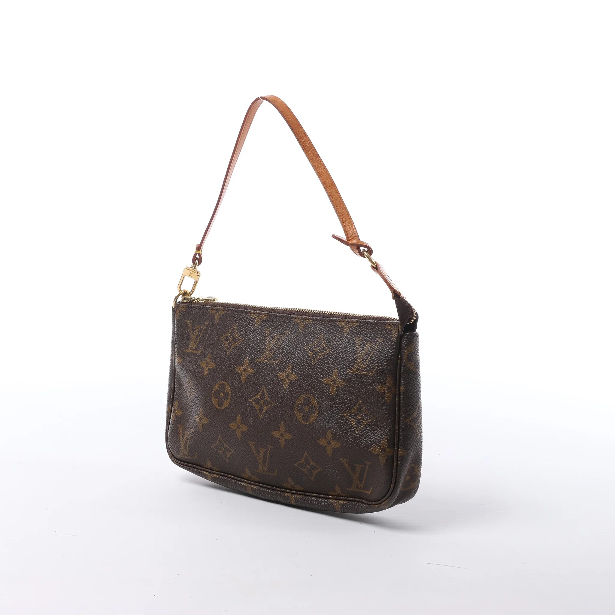 Louis Vuitton Pochette Accessoir Monogram Canvas Handbag in Brown M51980