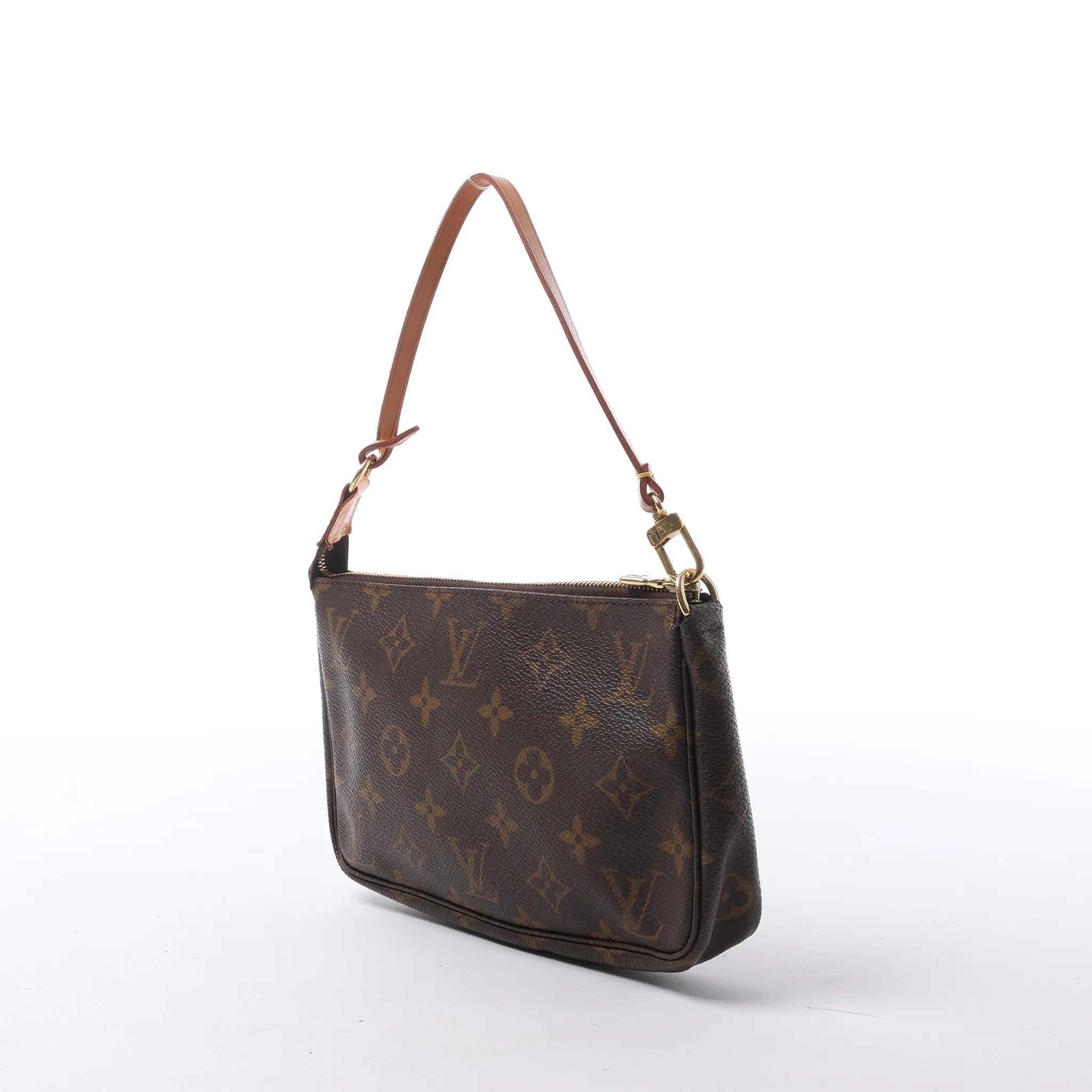 Louis Vuitton Pochette Accessoir Monogram Canvas Handbag in Brown M51980