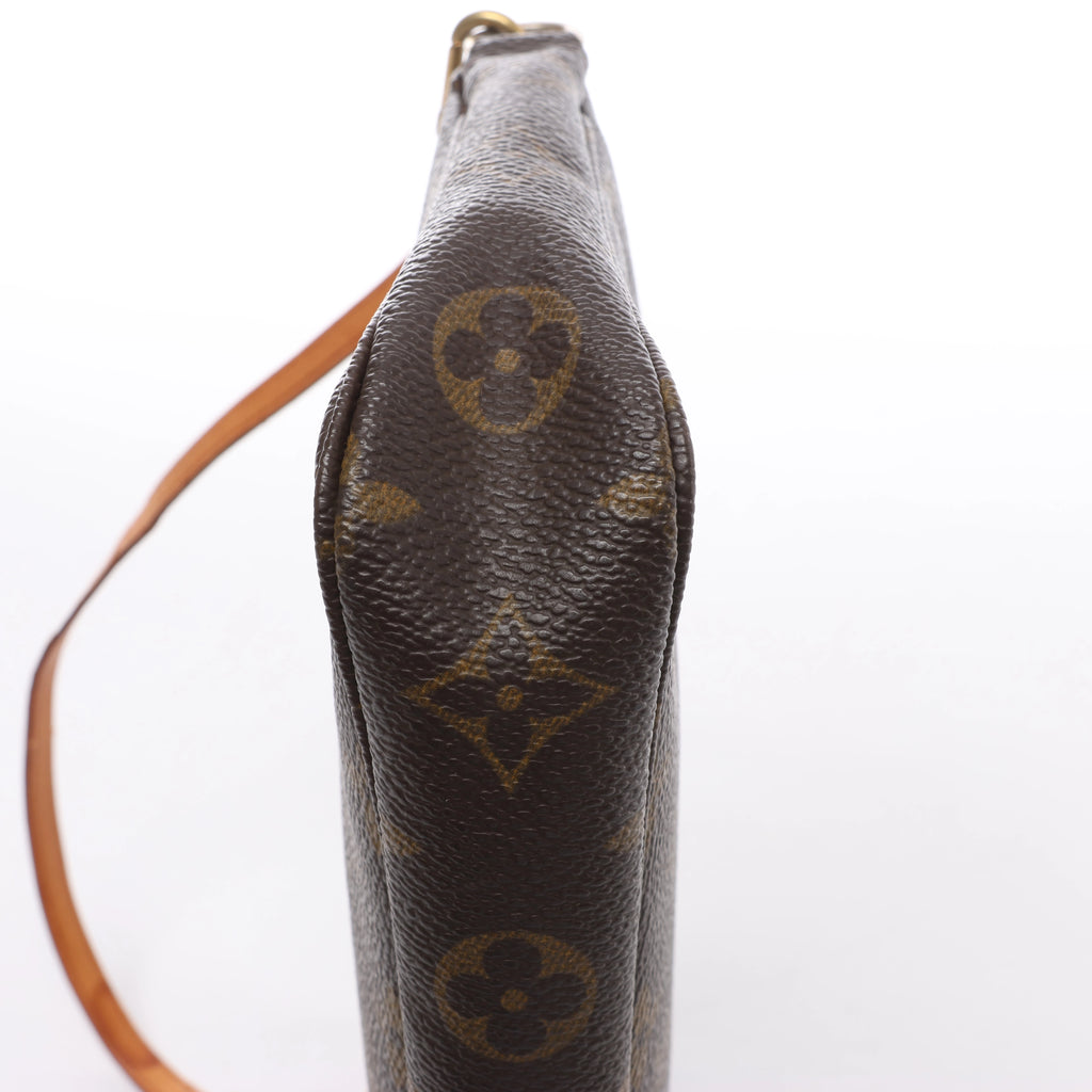 Louis Vuitton Pochette Accessoire Monogram Canvas Handbag in Brown M51980