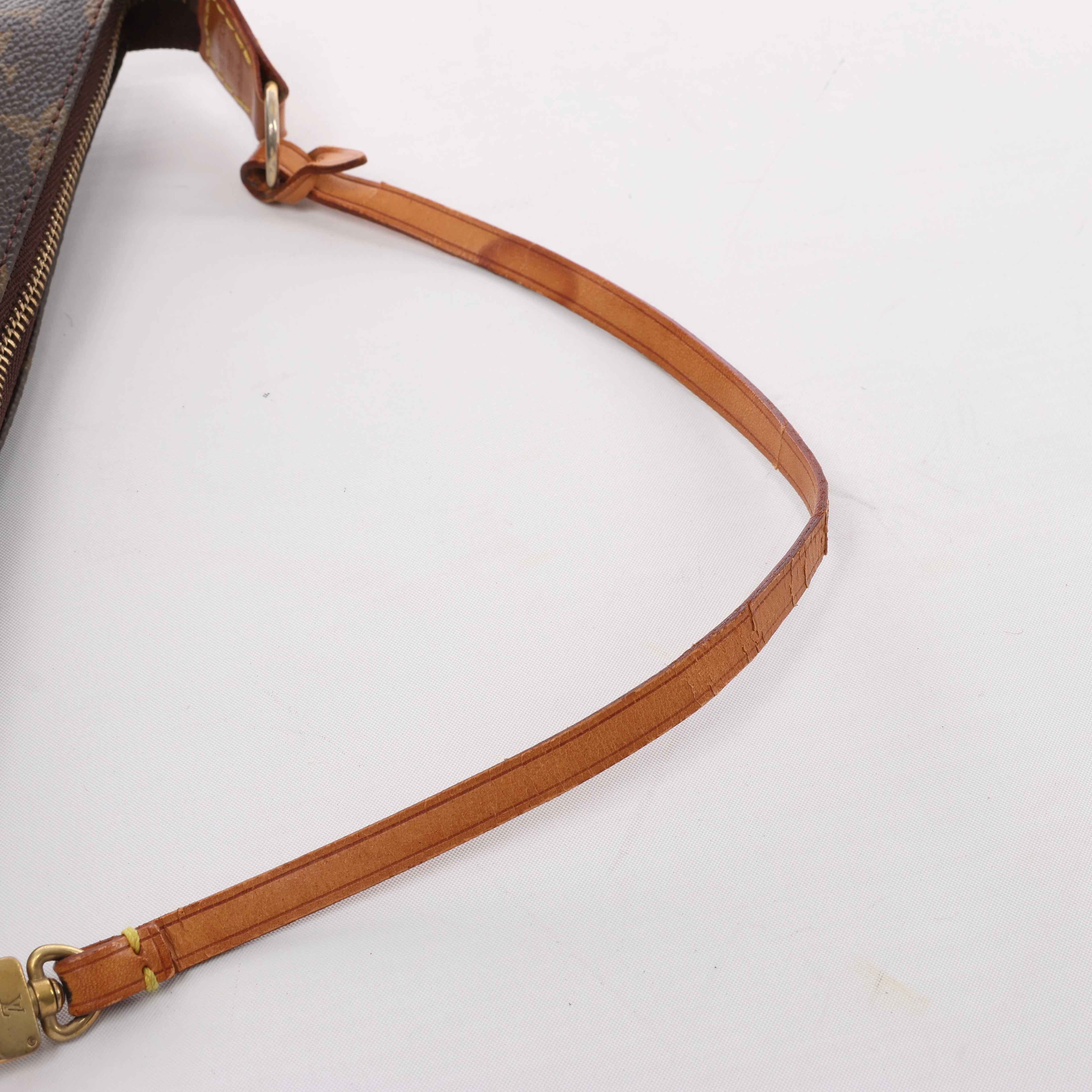 Louis Vuitton Pochette Accessoire Monogram Canvas Handbag in Brown M51980