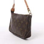 Louis Vuitton Pochette Accessoire Monogram Canvas Handbag in Brown M51980