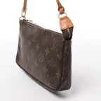 Louis Vuitton Pochette Accessoire Monogram Canvas Handbag in Brown M51980
