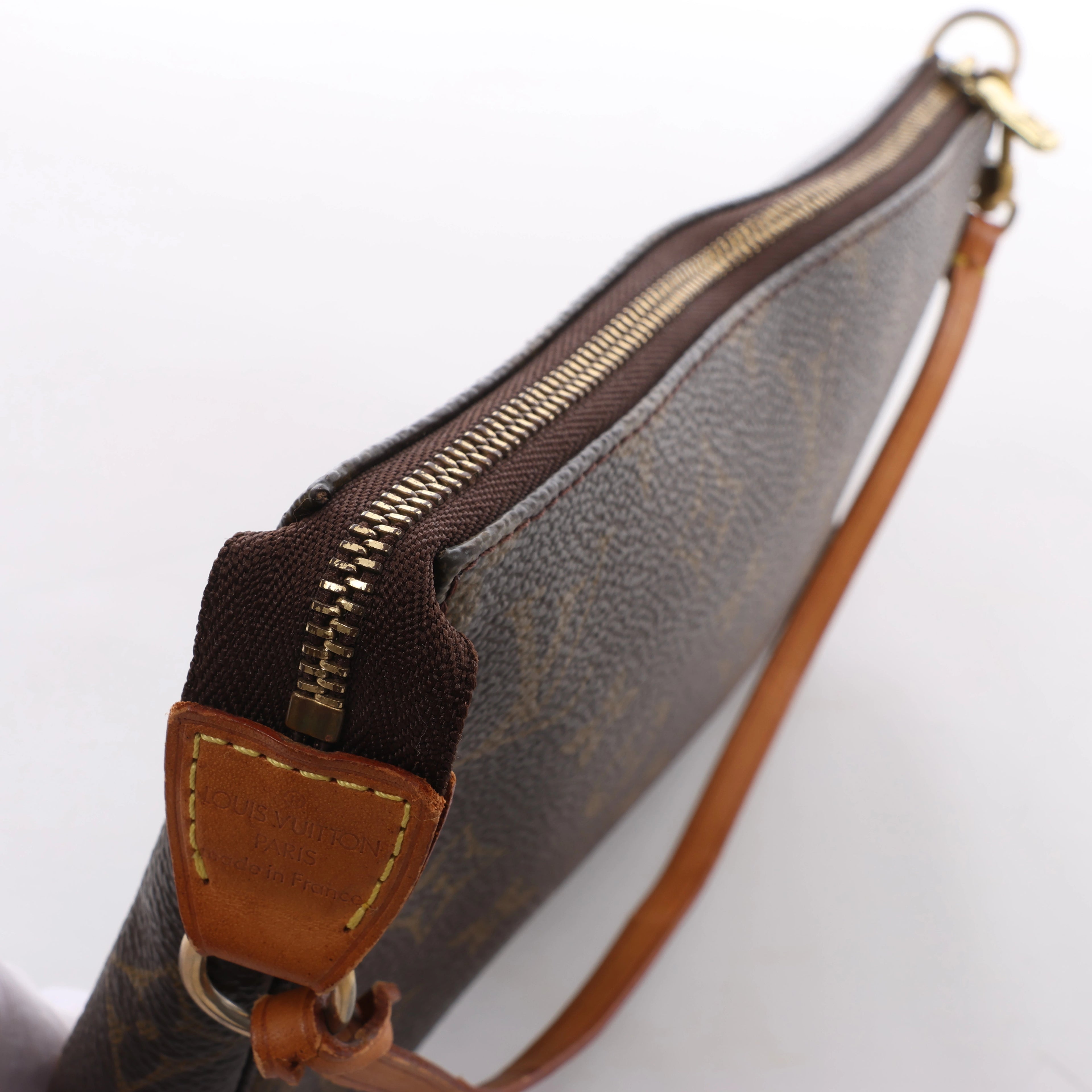 Louis Vuitton Pochette Accessoire Monogram Canvas Handbag in Brown M51980