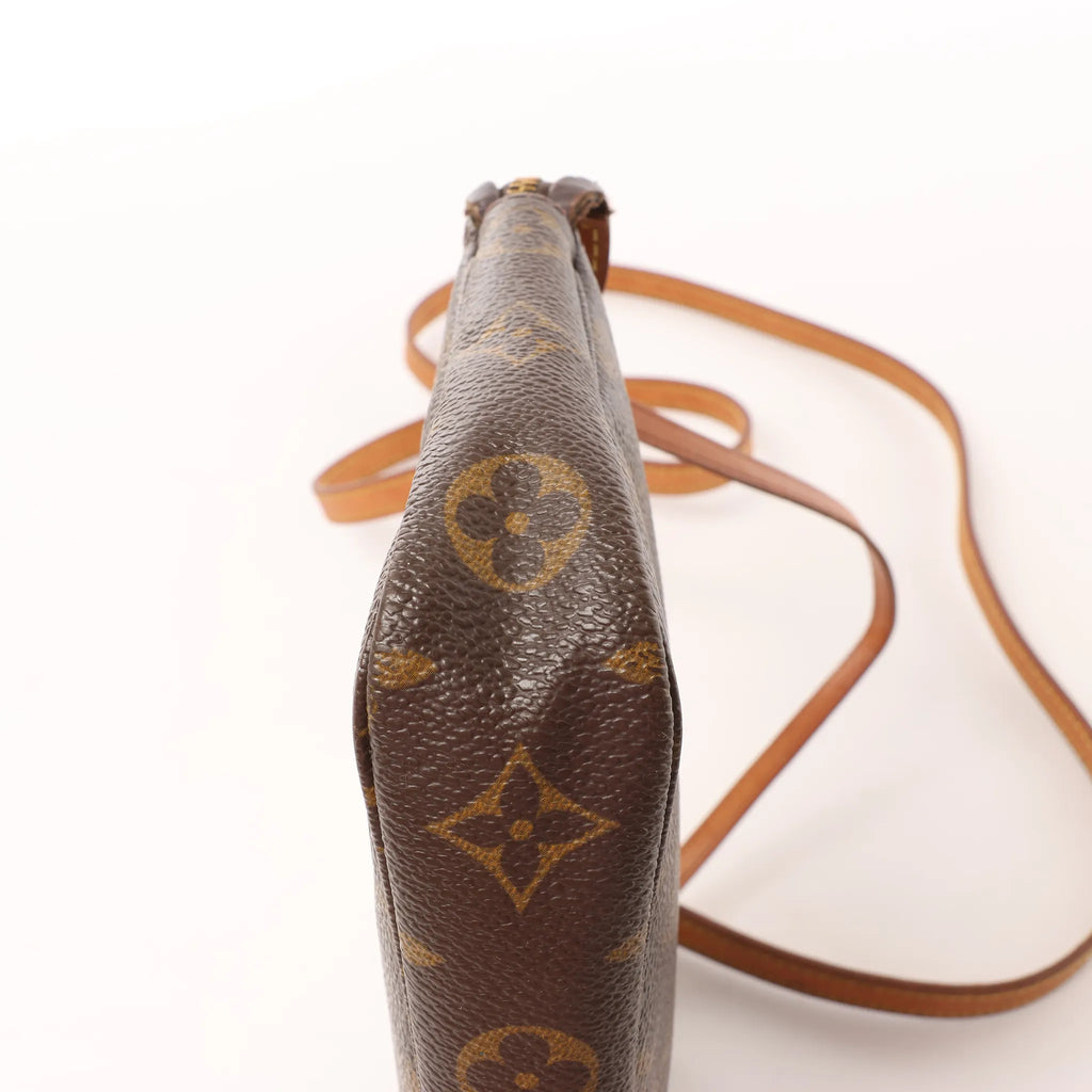 Louis Vuitton Pochette Accessoir Monogram Canvas Crossbody Bag in Brown M51980