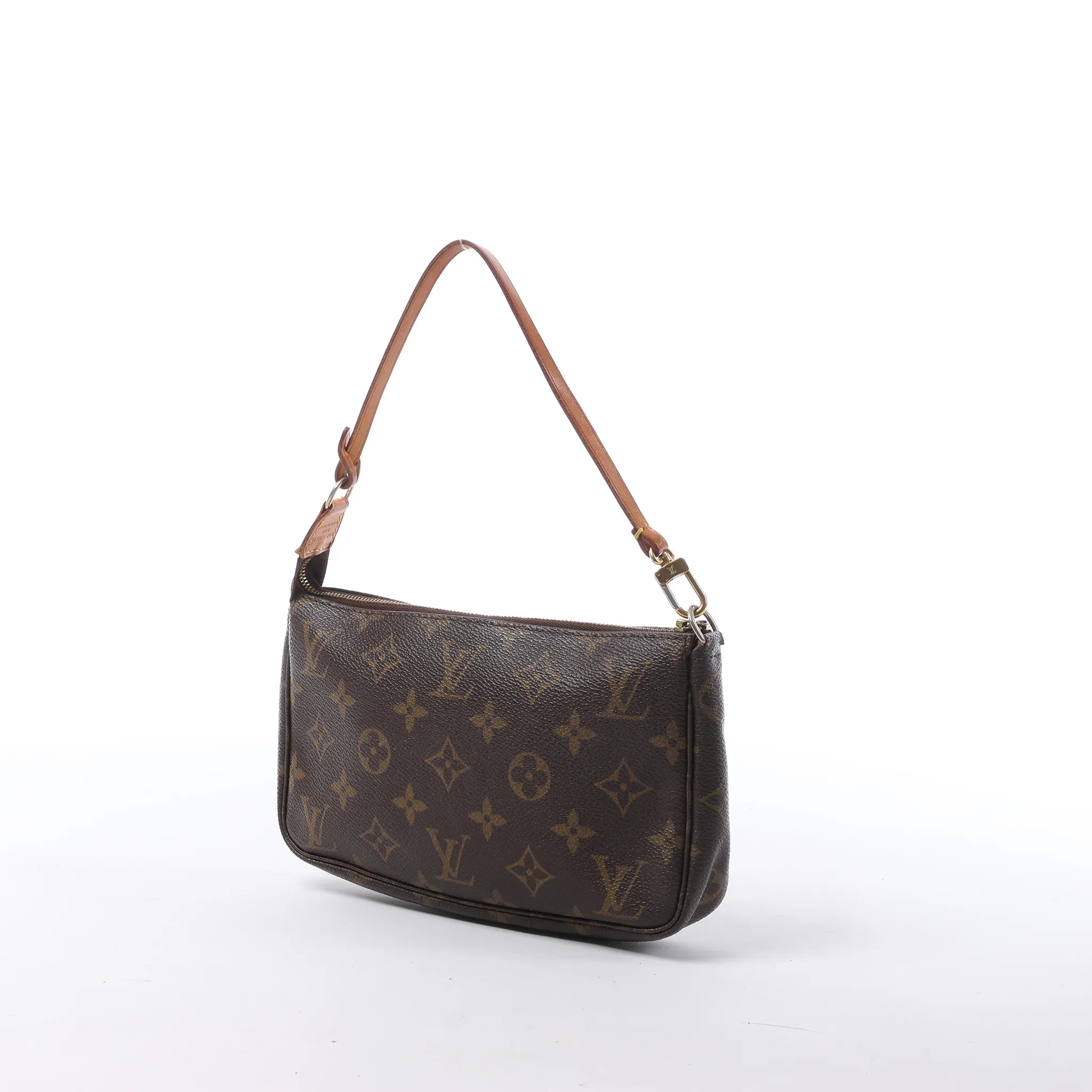 Louis Vuitton Pochette Accessoir Monogram Canvas Handbag in Brown M51980