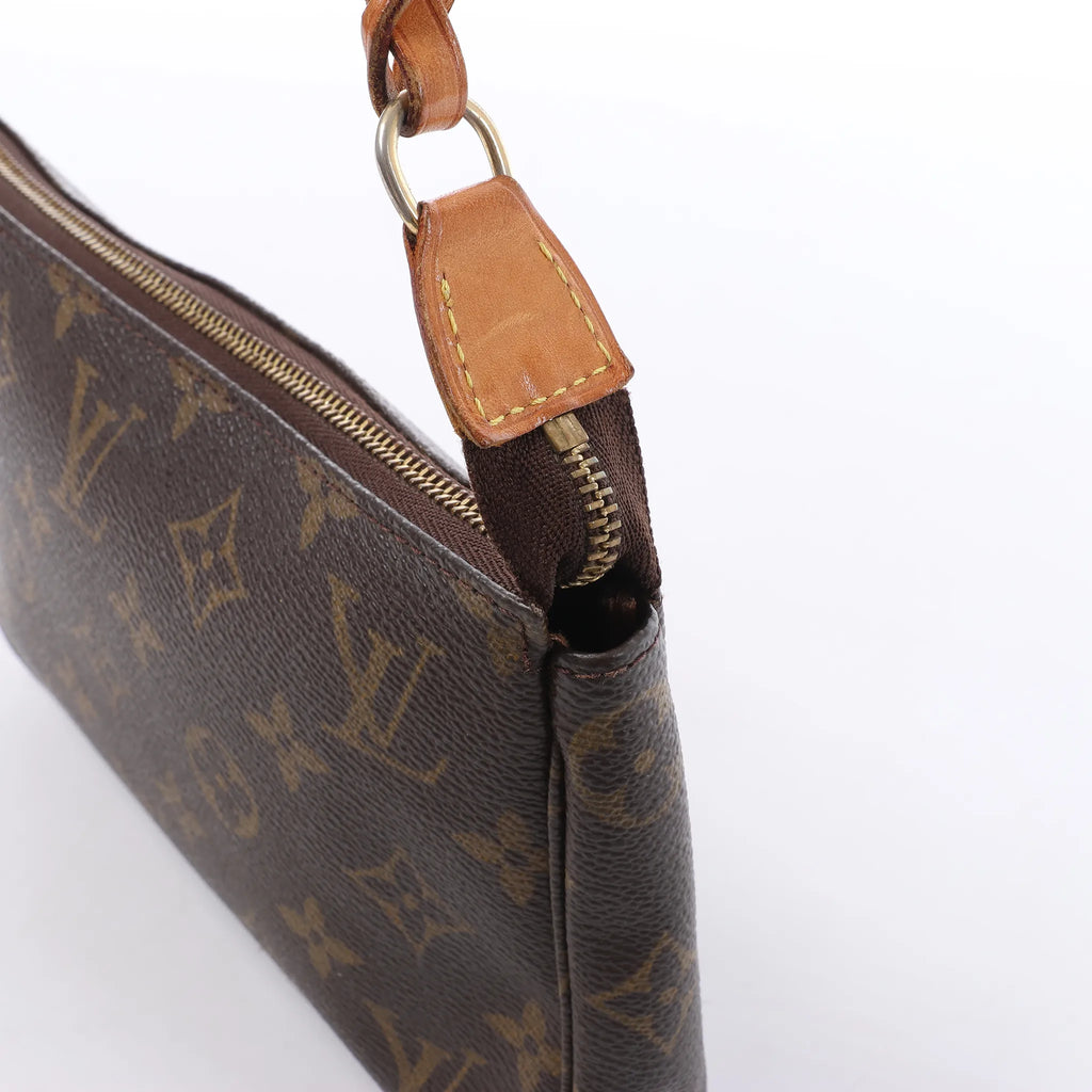 Louis Vuitton Pochette Accessoir Monogram Canvas Handbag in Brown M51980