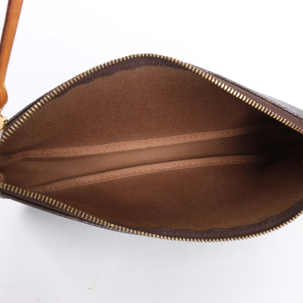Louis Vuitton Pochette Accessoir Monogram Canvas Handbag in Brown M51980