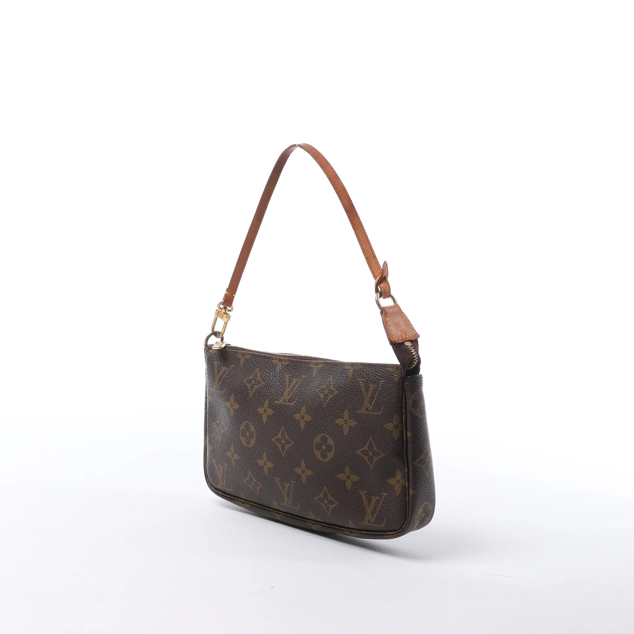 Louis Vuitton Pochette Accessoir Monogram Canvas Handbag in Brown M51980