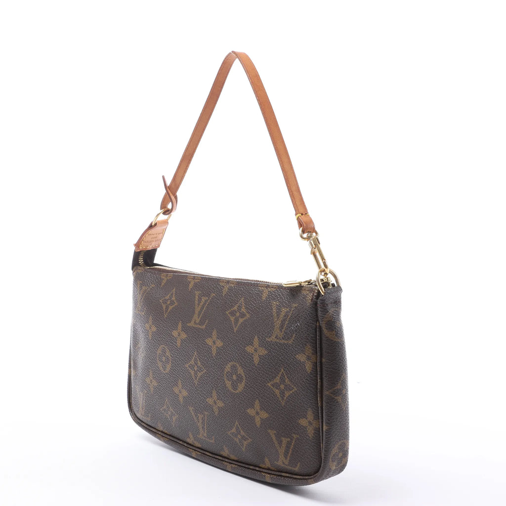 Louis Vuitton Pochette Accessoir Monogram Canvas Handbag in Brown M51980