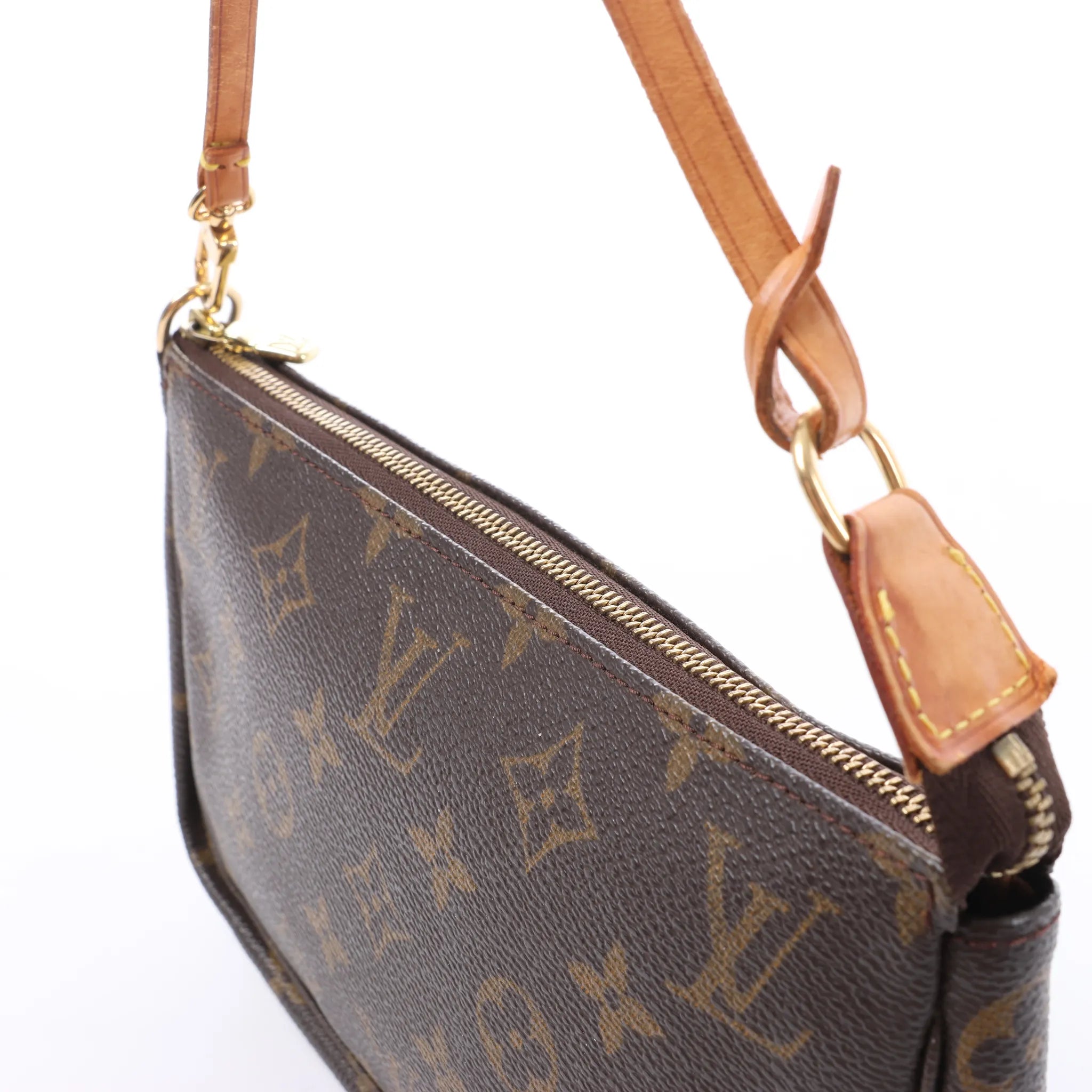Louis Vuitton Pochette Accessoir Monogram Canvas Handbag in Brown M51980