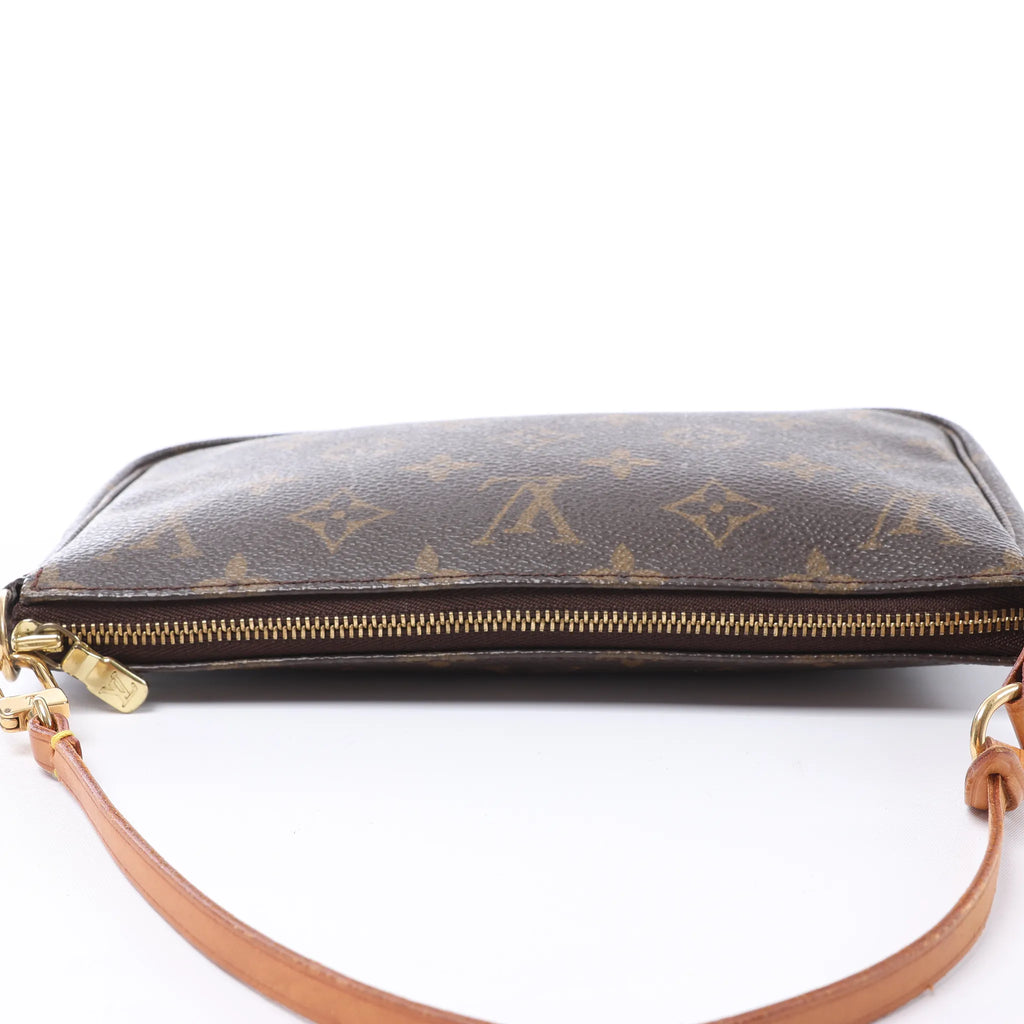 Louis Vuitton Pochette Accessoir Monogram Canvas Handbag in Brown M51980