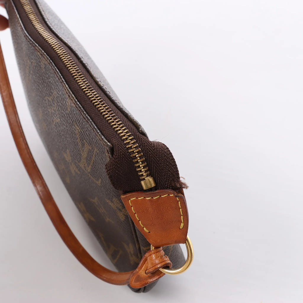 Louis Vuitton Pochette Accessoir Monogram Canvas Handbag in Brown M51980