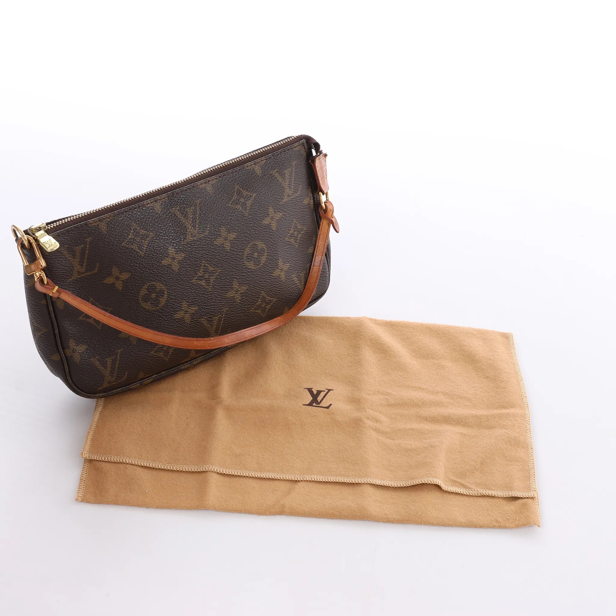 Louis Vuitton Pochette Accessoir Monogram Canvas Handbag in Brown M51980