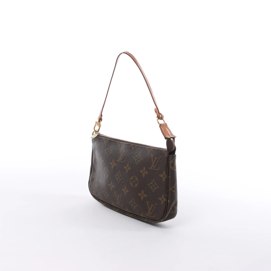 Louis Vuitton Pochette Accessoir Monogram Canvas Handbag in Brown M51980