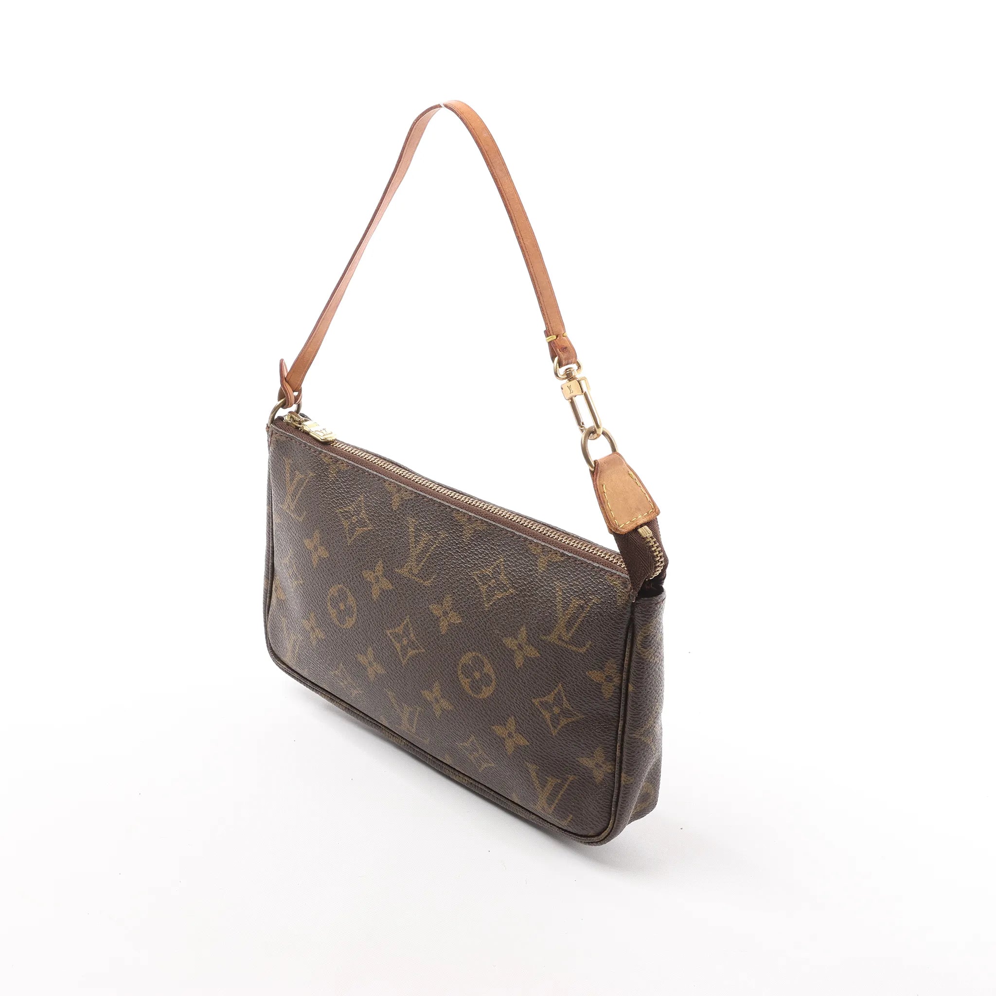 Louis Vuitton Pochette Accessoir Monogram Canvas Handbag in Brown M51980