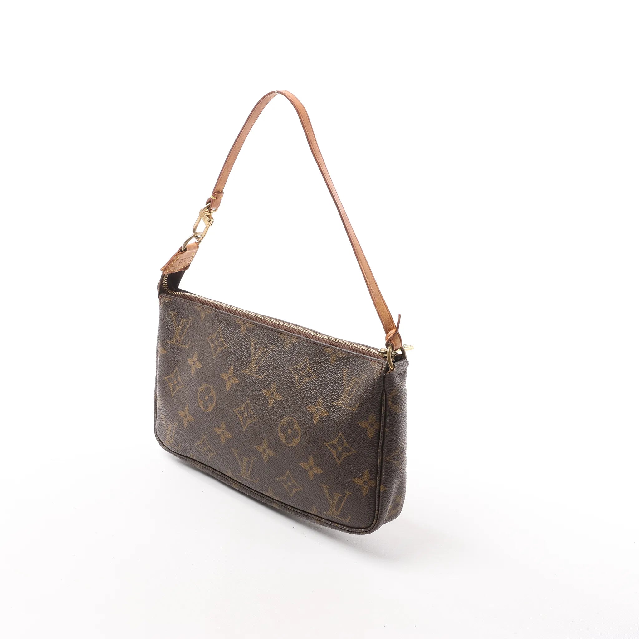 Louis Vuitton Pochette Accessoir Monogram Canvas Handbag in Brown M51980