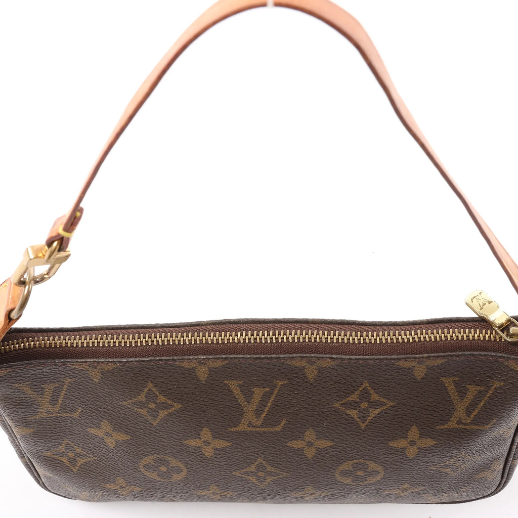 Louis Vuitton Pochette Accessoir Monogram Canvas Handbag in Brown M51980