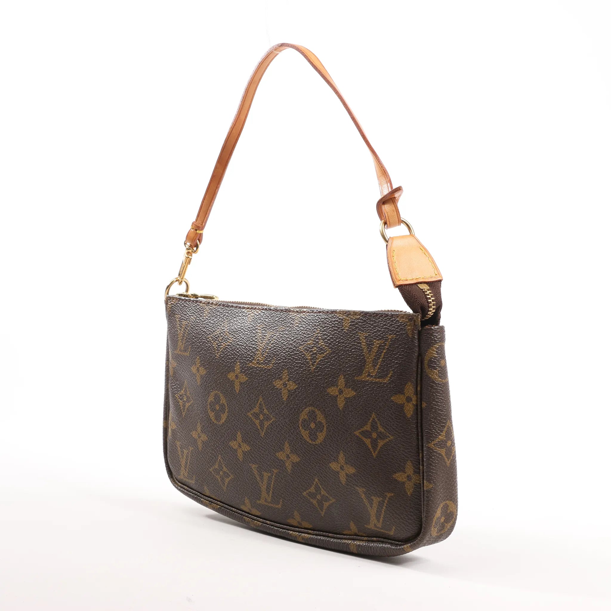 Louis Vuitton Pochette Accessoir Monogram Canvas Handbag in Brown M51980