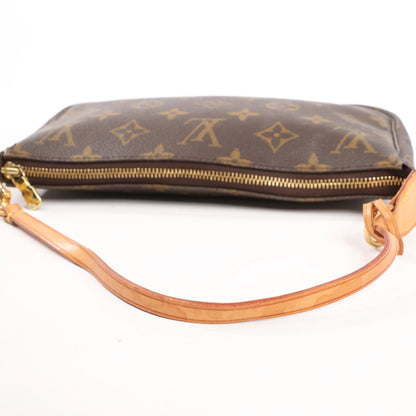 Louis Vuitton Pochette Accessoir Monogram Canvas Sac à main en marron M51980
