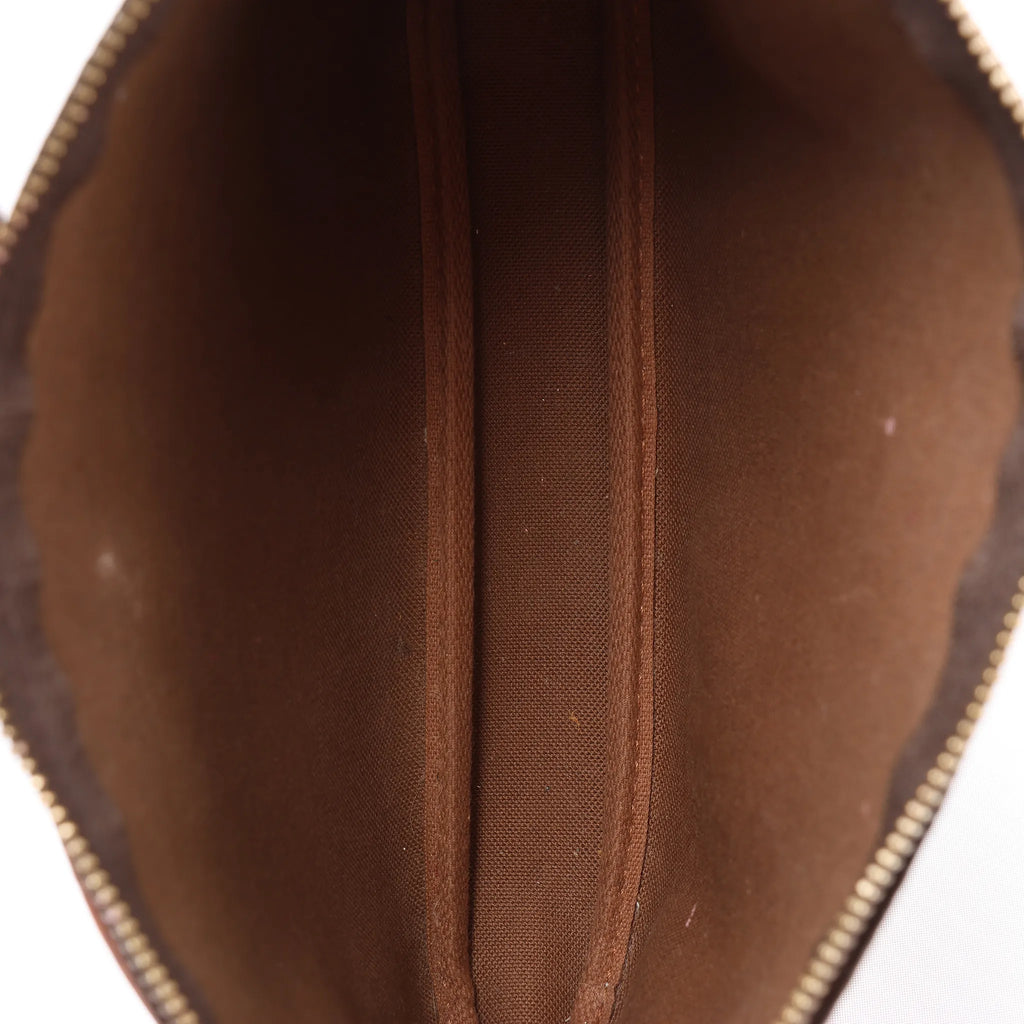 Louis Vuitton Pochette Accessoire Monogram Graffiti Handbag in Brown M92193