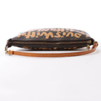 Louis Vuitton Pochette Accessoire Monogram Graffiti Handbag in Brown M92193