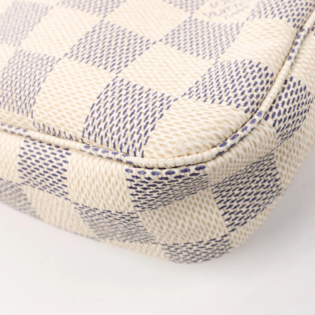 Louis Vuitton Damier Azur Pochette Accessoire Shoulder Bag N51986