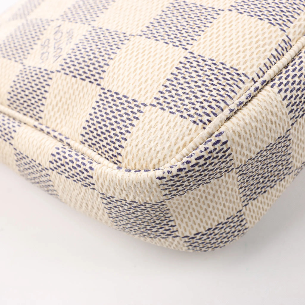 Louis Vuitton Damier Azur Pochette Accessoire Shoulder Bag N51986