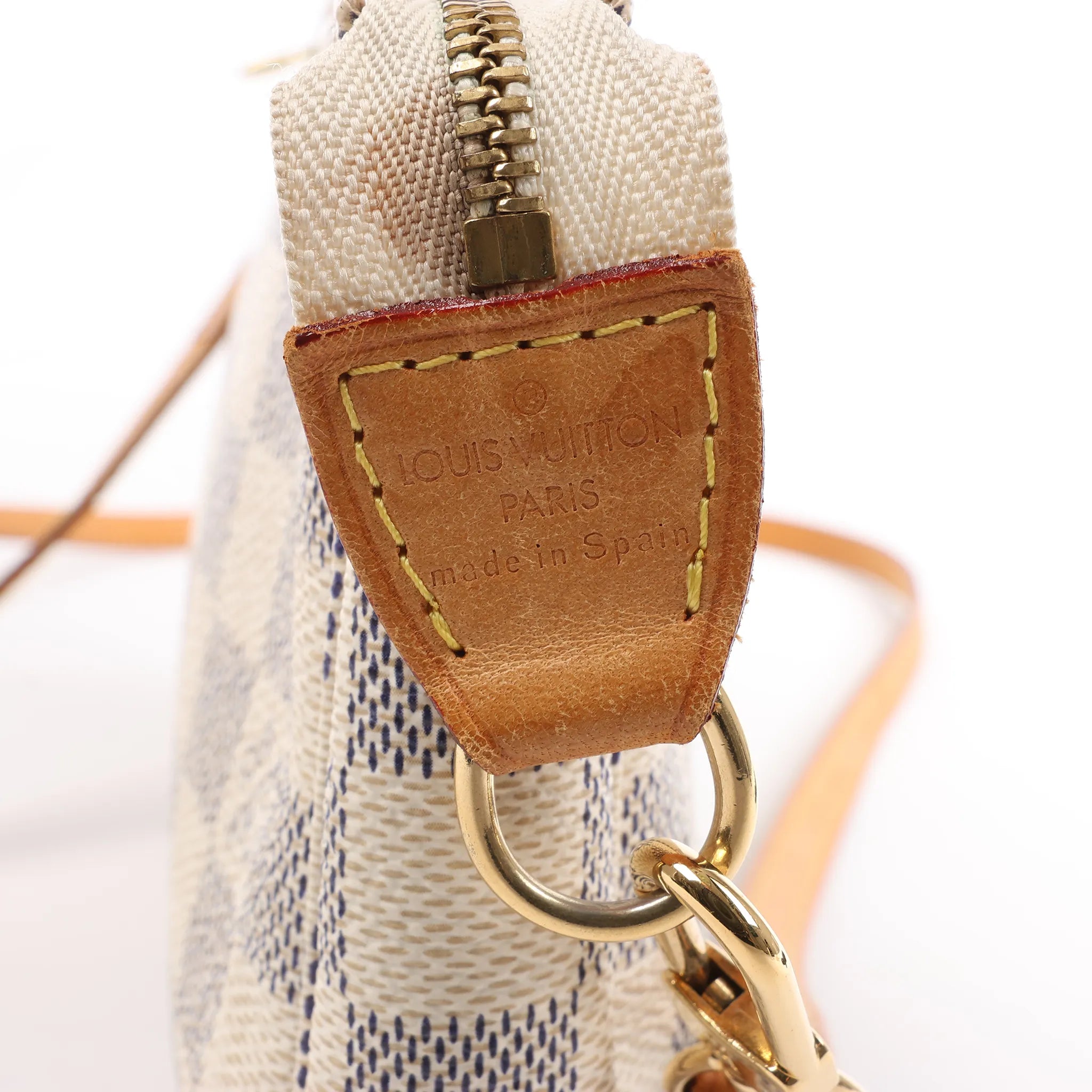 Louis Vuitton Damier Azur Pochette Accessoire Shoulder Bag N51986