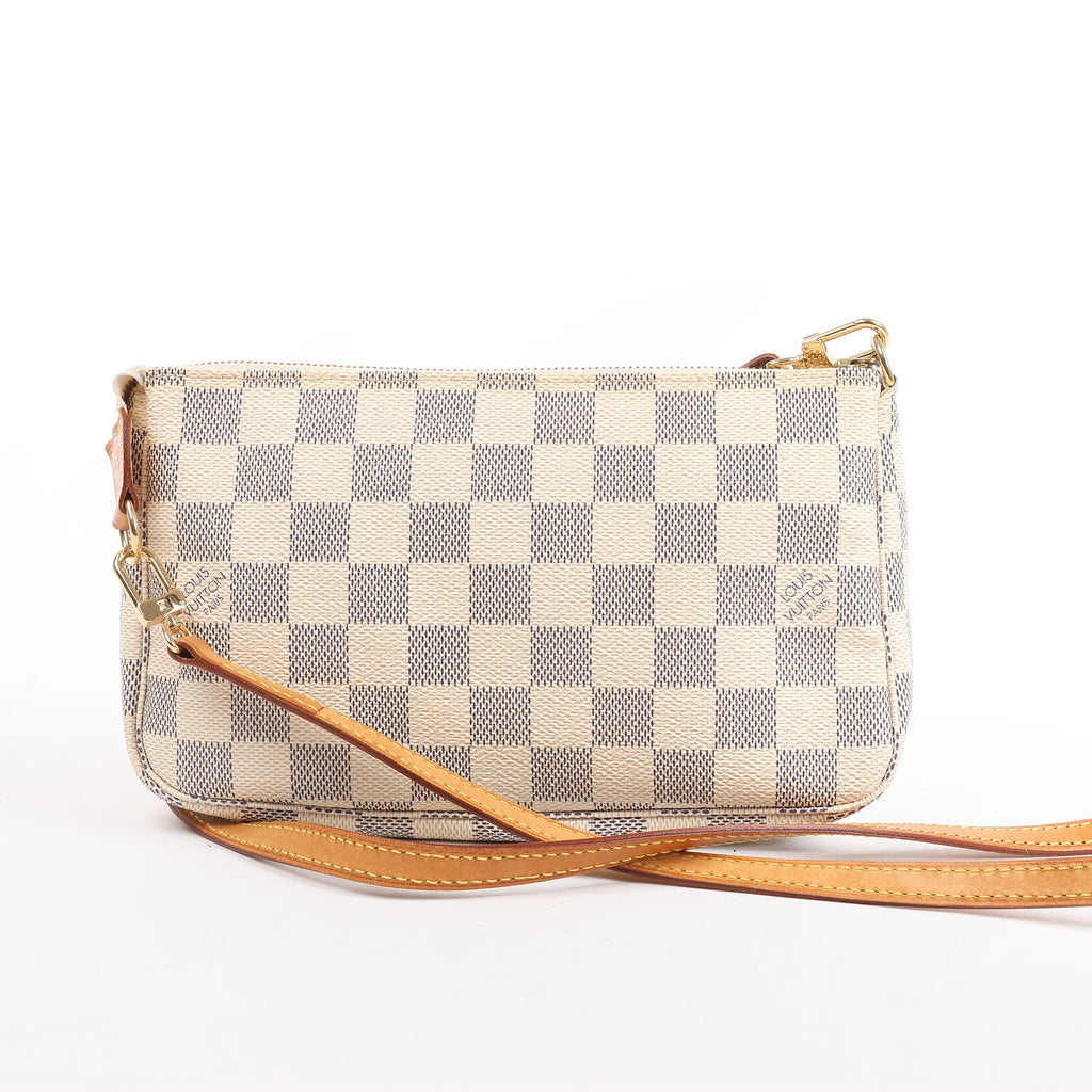 Louis Vuitton Damier Azur Pochette Accessoire Shoulder Bag N51986