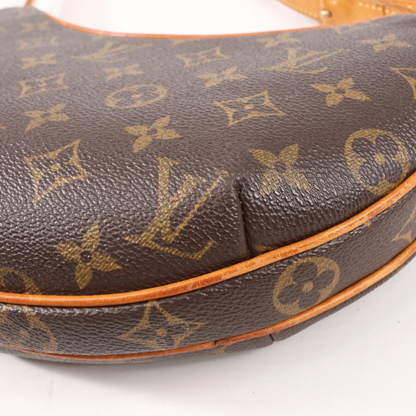 Louis Vuitton Monogram Pochette Croissant Shoulder Bag in Brown M51510