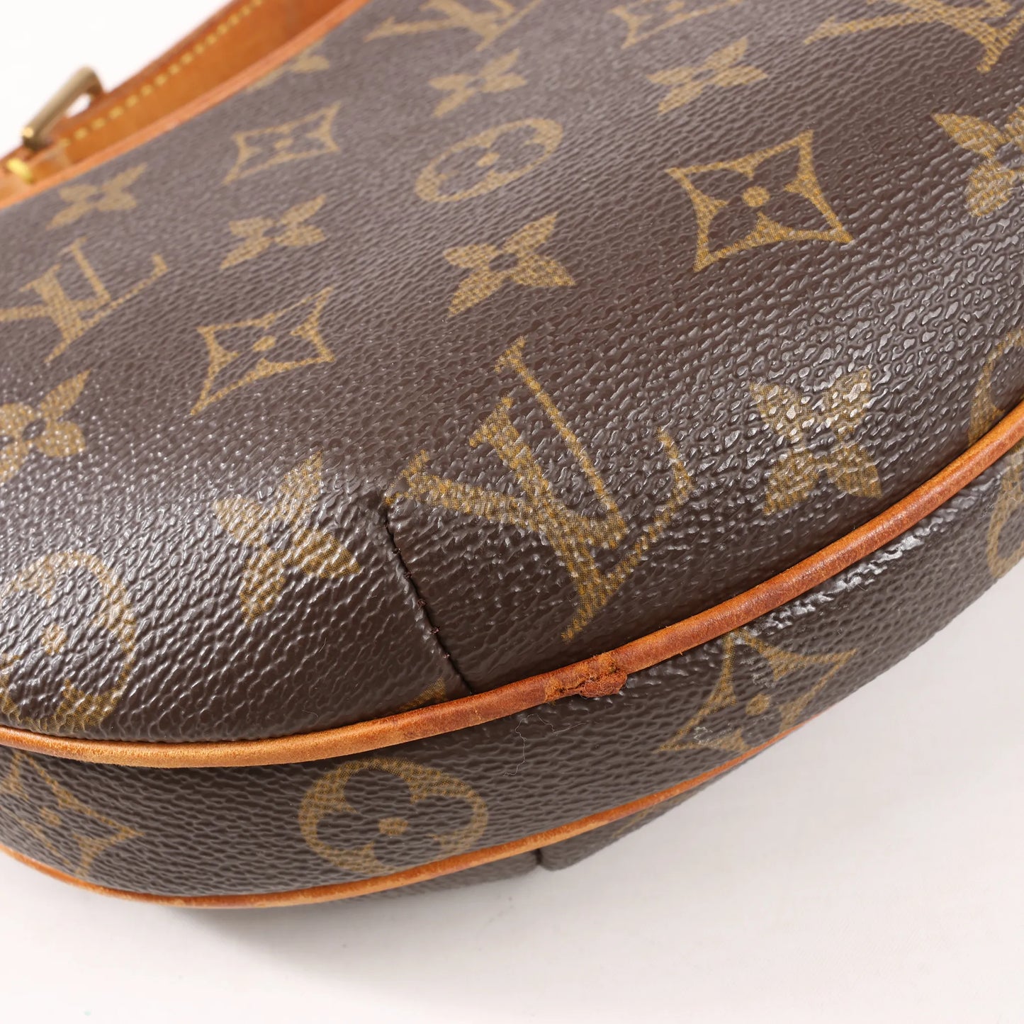 Louis Vuitton Monogram Pochette Croissant Shoulder Bag in Brown M51510