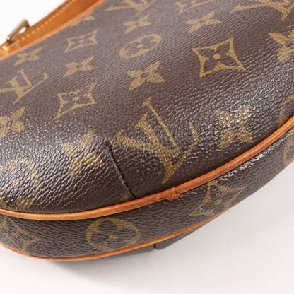 Louis Vuitton Monogram Pochette Croissant Shoulder Bag in Brown M51510