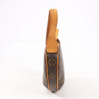 Louis Vuitton Monogram Pochette Croissant Shoulder Bag in Brown M51510