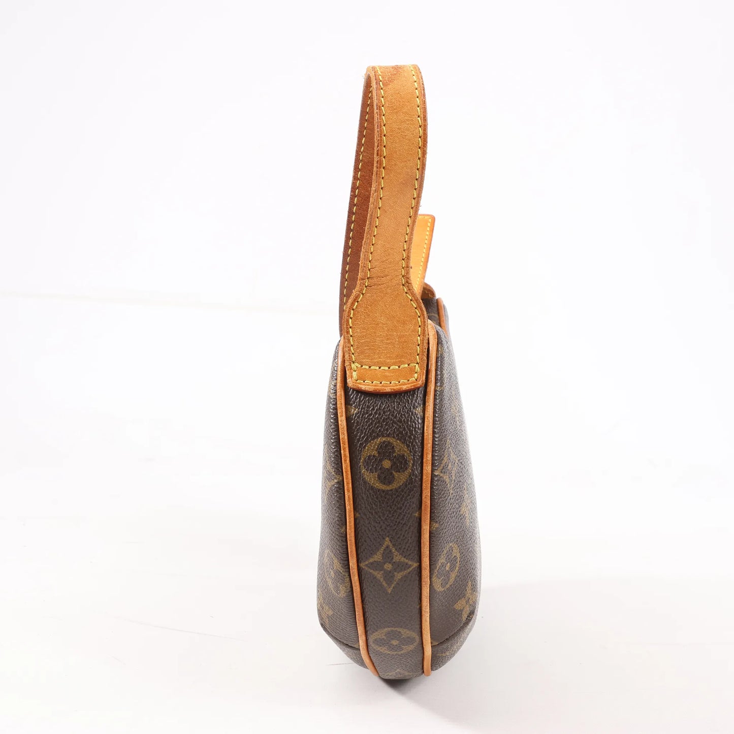 Louis Vuitton Monogram Pochette Croissant Shoulder Bag in Brown M51510