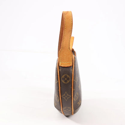 Louis Vuitton Monogram Pochette Croissant Shoulder Bag in Brown M51510