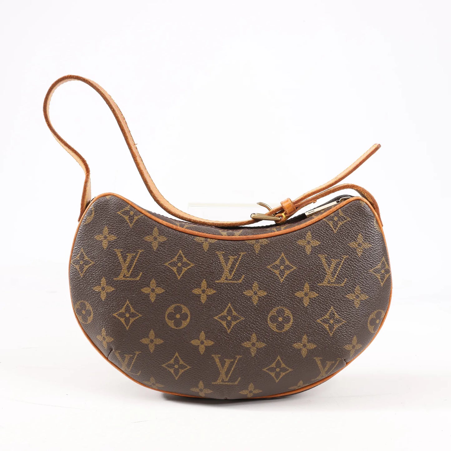Louis Vuitton Monogram Pochette Croissant Shoulder Bag in Brown M51510