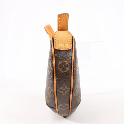 Louis Vuitton Monogram Pochette Croissant Shoulder Bag in Brown M51510
